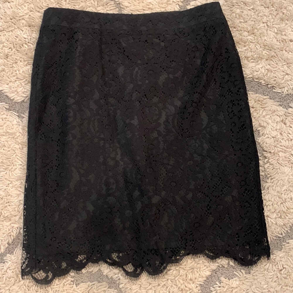 NWOT JCrew Lace Skirt